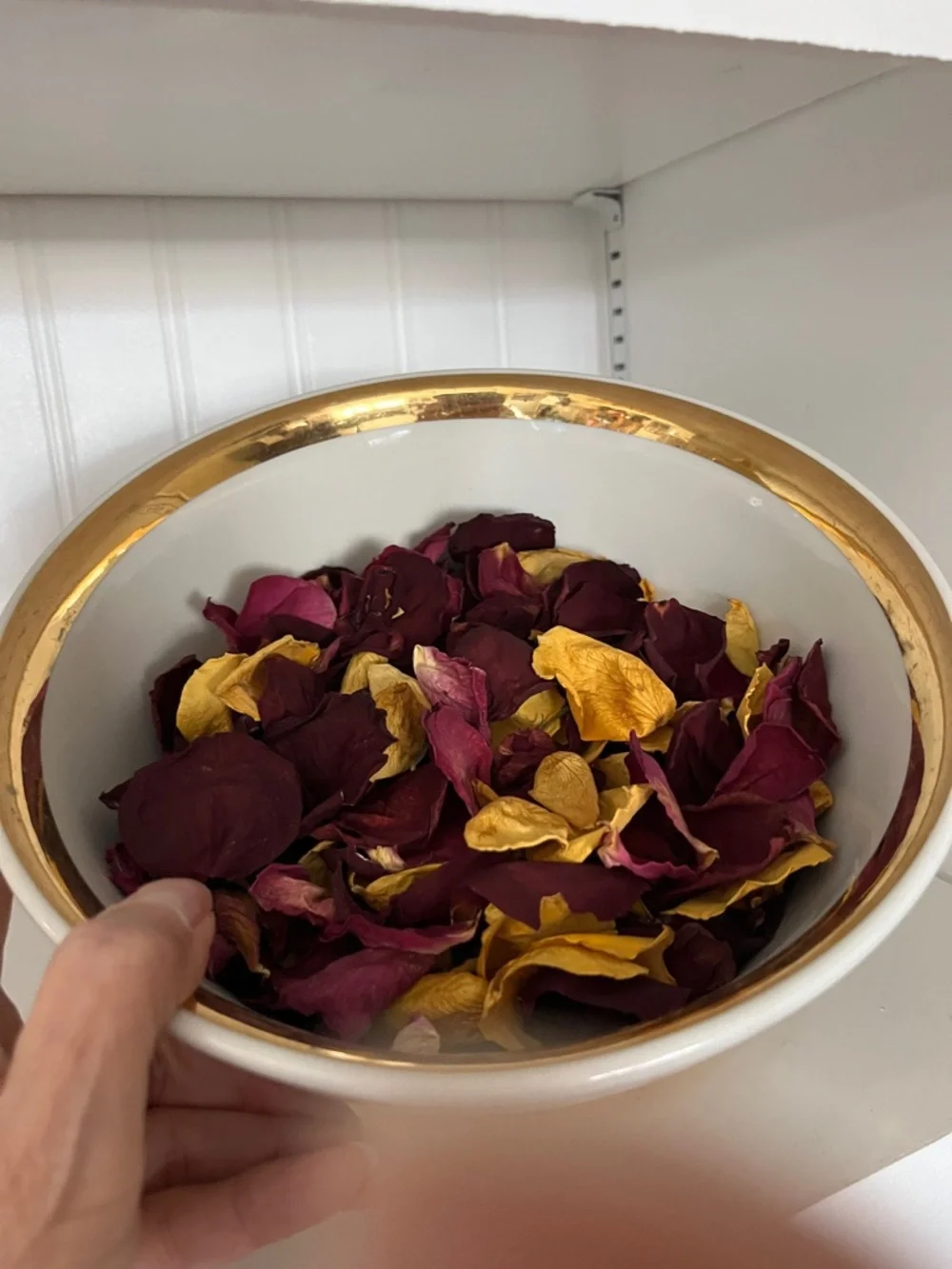Vintage Hall China Provenance Gold Starburst Flare Ware Serving Bowl 9” MCM